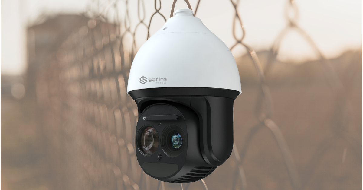Safire 4MP lézer-IR PTZ kamera