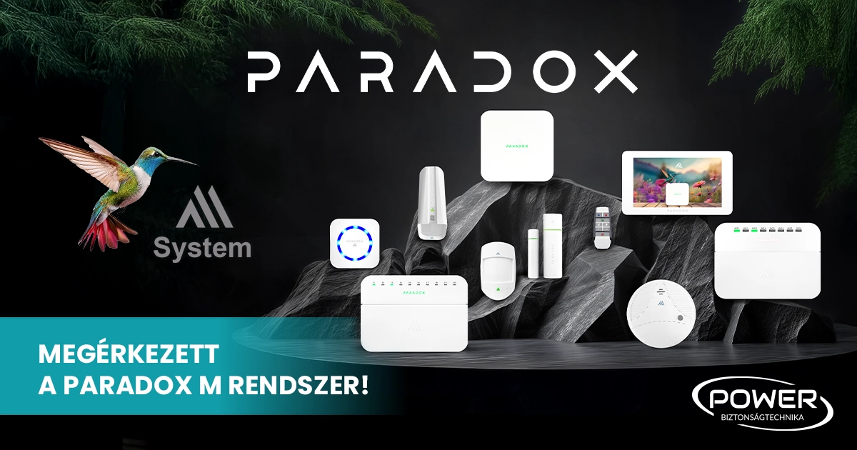 Megérkezett a Paradox M rendszer!