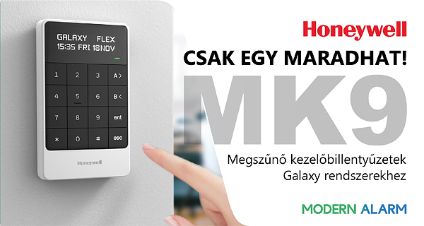 Honeywell Galaxy MK9 kezelőegység