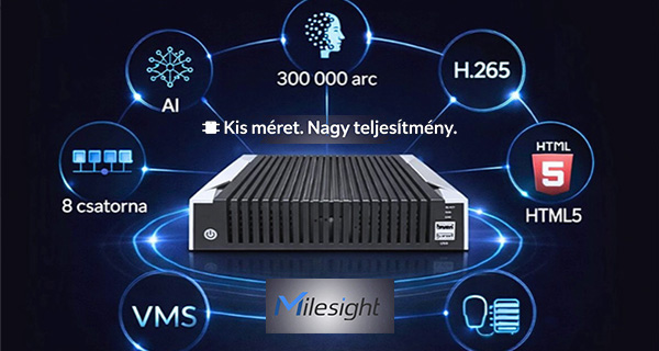 Milesight BX108-A – AI-alapú videoanalitikai központ a modern biztonsági rendszerekhez